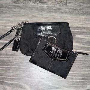 Coach wristlet and coin purse!